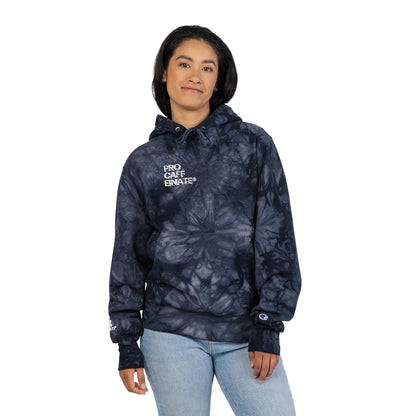 Unisex Champion Tie-Dye Brand Hoodie (Embroidery)