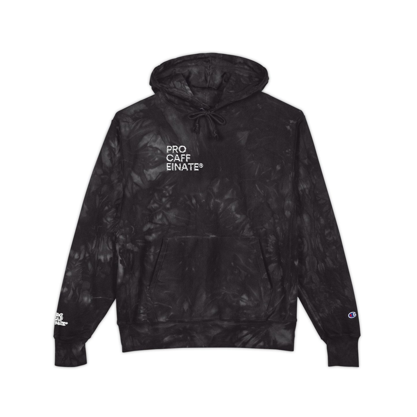 Unisex Champion Tie-Dye Brand Hoodie (Embroidery)